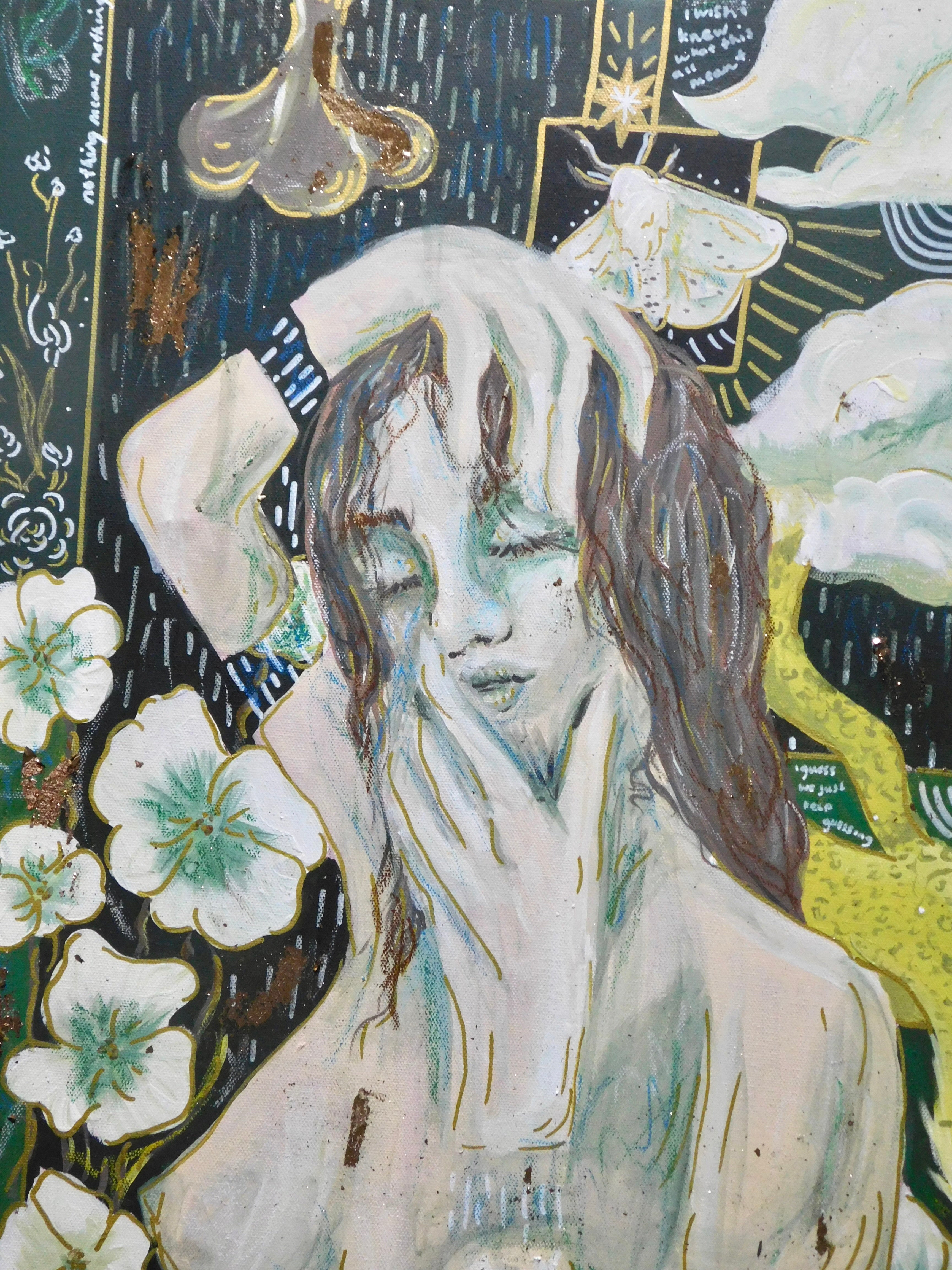 'Meaning' 2023 | Multimedia Original Painting on Canvas