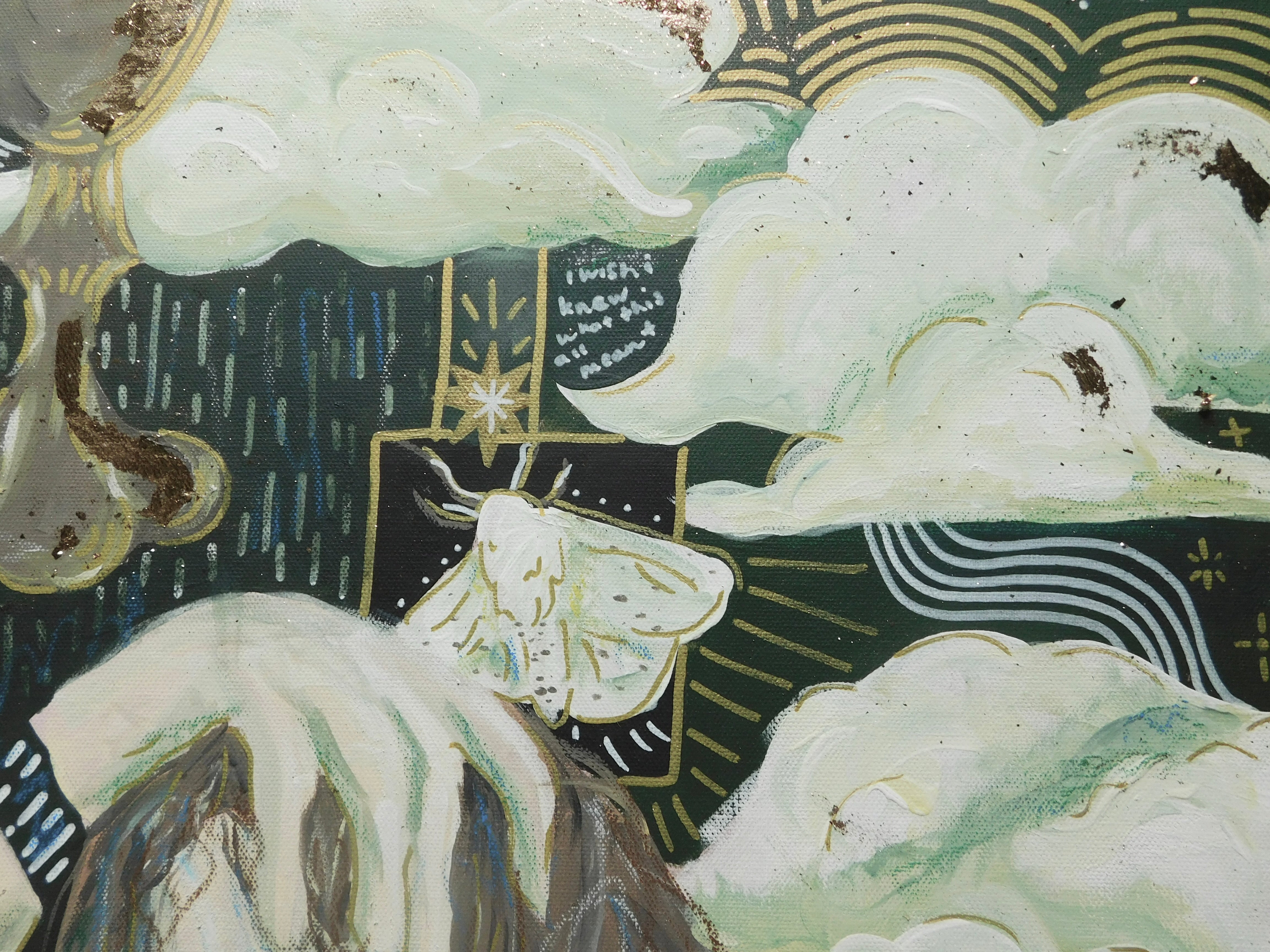 'Meaning' 2023 | Multimedia Original Painting on Canvas