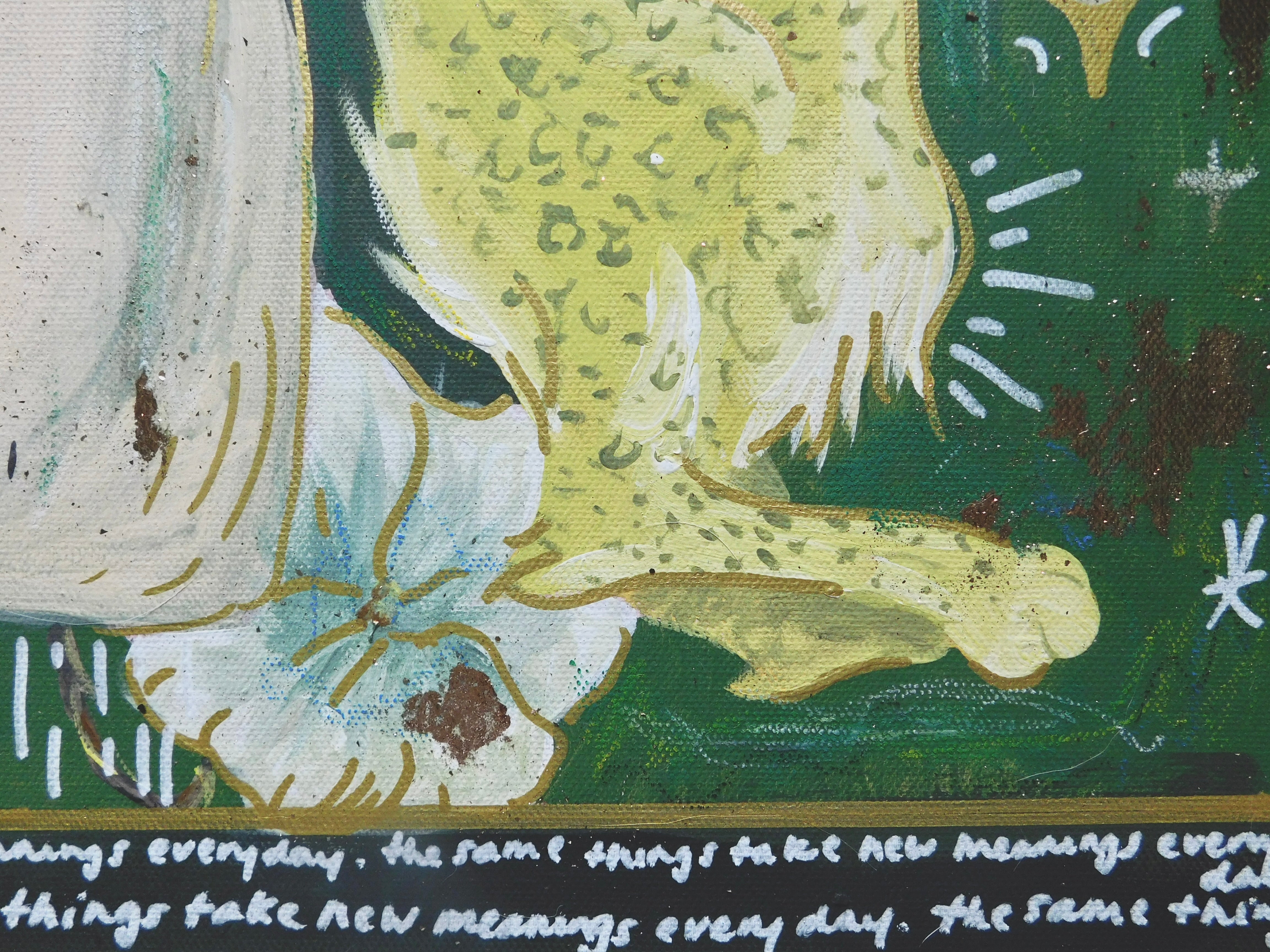 'Meaning' 2023 | Multimedia Original Painting on Canvas