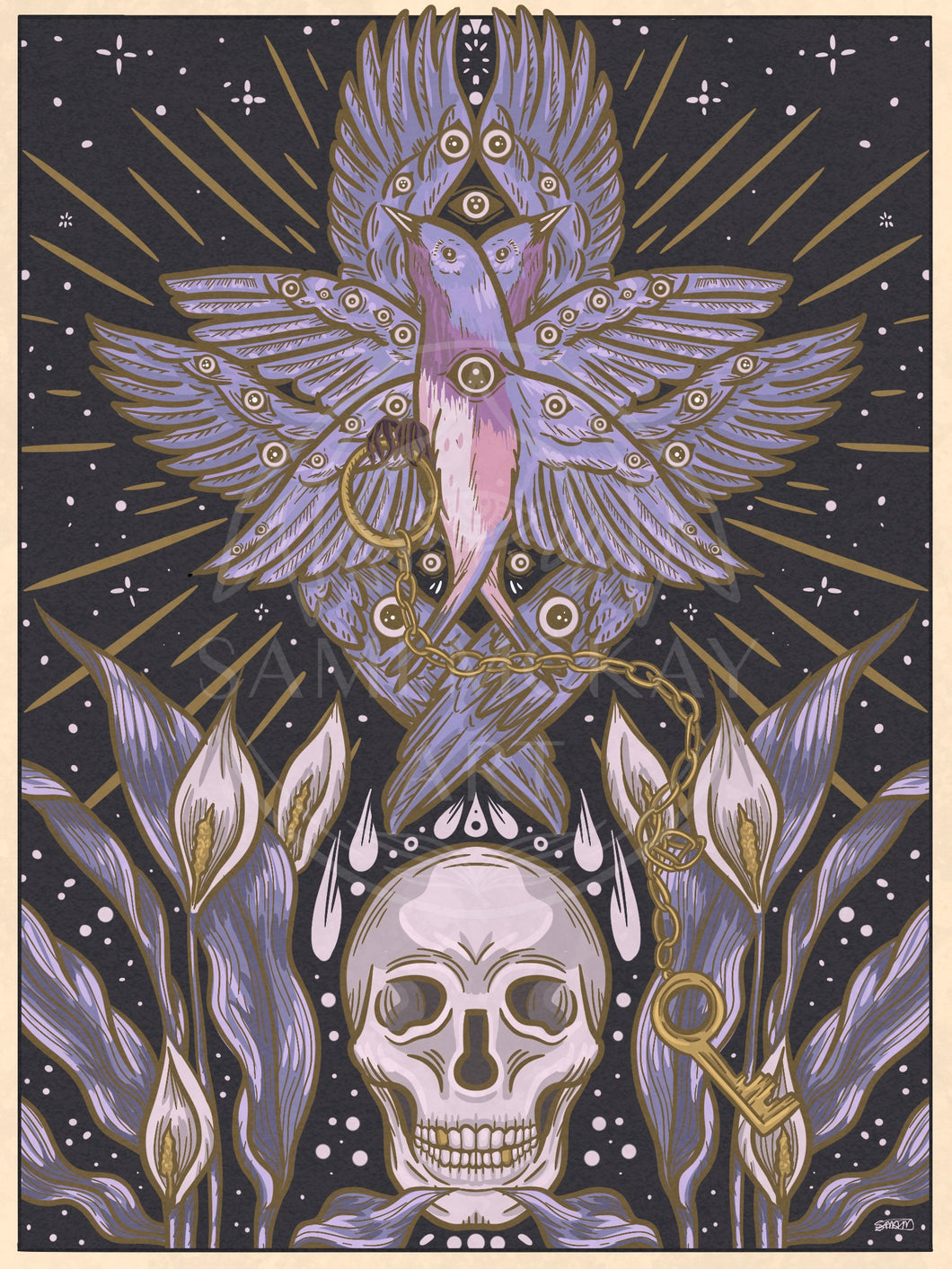 'Seraphim' Print | Angel Prints, Universe, Celestial Wall Art