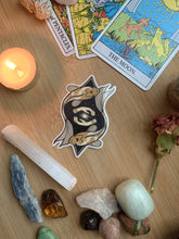 Load image into Gallery viewer, Koi Clear Sticker | Pisces Sticker, Magick, Witchy Stickers, Symmetrical Design

