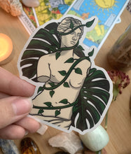 Load image into Gallery viewer, Venus de Milo Clear Sticker| Fine Art Plant Sticker, Ancient Greece Sculpture Sticker, Art History Sticker

