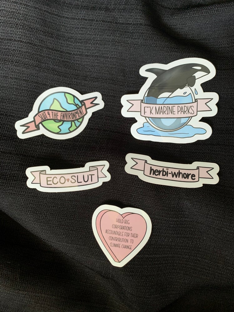 Love Your Environment Stickers
